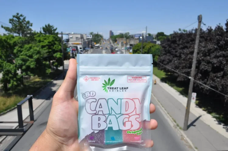 Treat Leaf Edibles “CBD” Candy Bags 360mg CBD (9pcs x 40mg) - Image 2