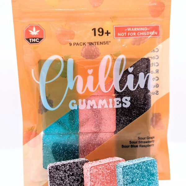 Chillin Gummies • 40mg THC • 3 Flavour Pack