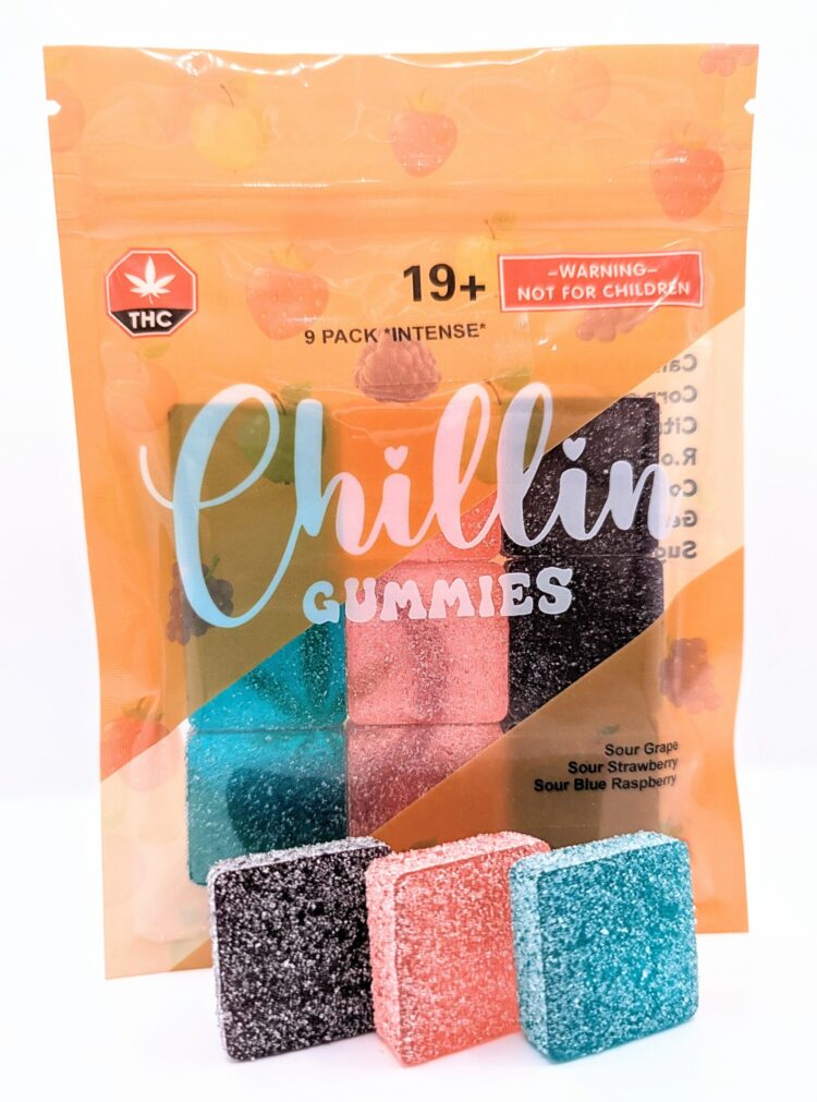 Chillin Gummies • 40mg THC • 3 Flavour Pack