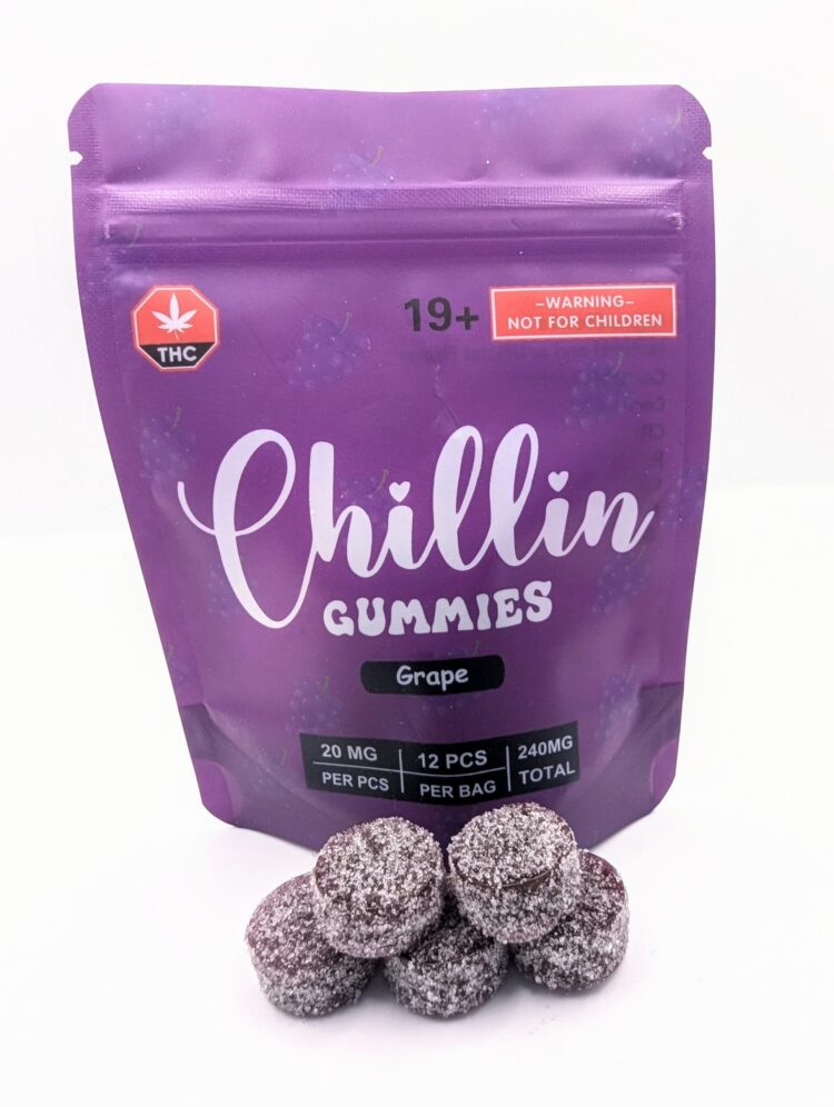 Chillin Gummies • 20mg THC • Grape