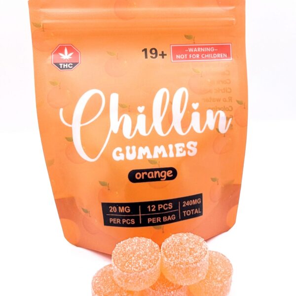 Chillin Gummies • 20mg THC • Orange