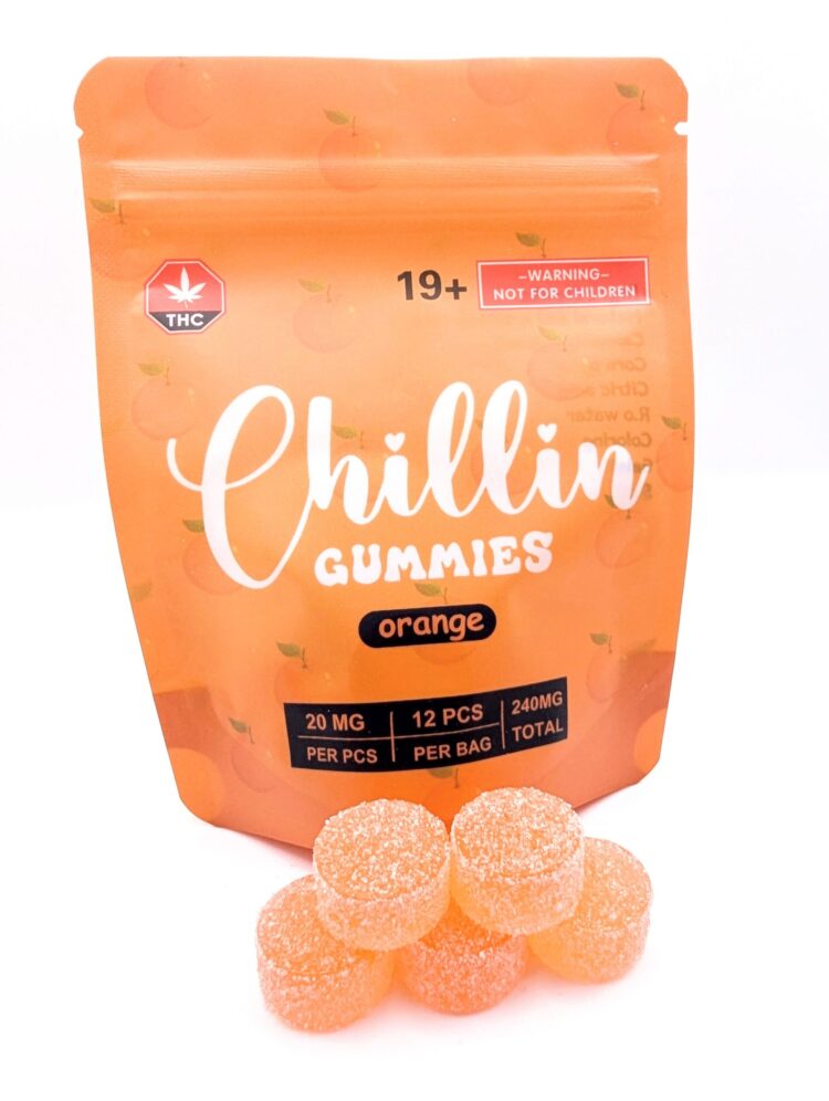Chillin Gummies • 20mg THC • Orange