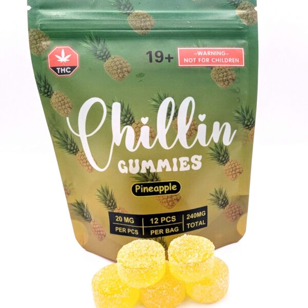 Chillin Gummies • 20mg THC • Pineapple