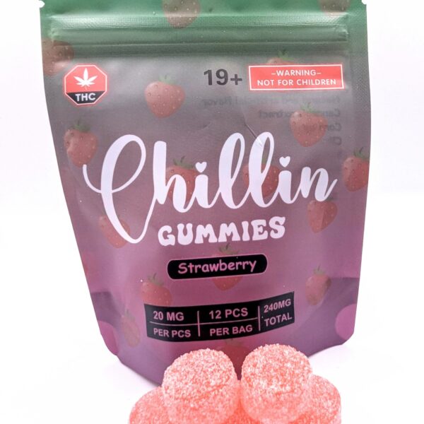 Chillin Gummies • 20mg THC • Strawberry
