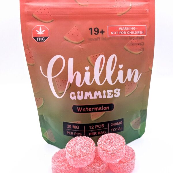 Chillin Gummies • 20mg THC • Watermelon
