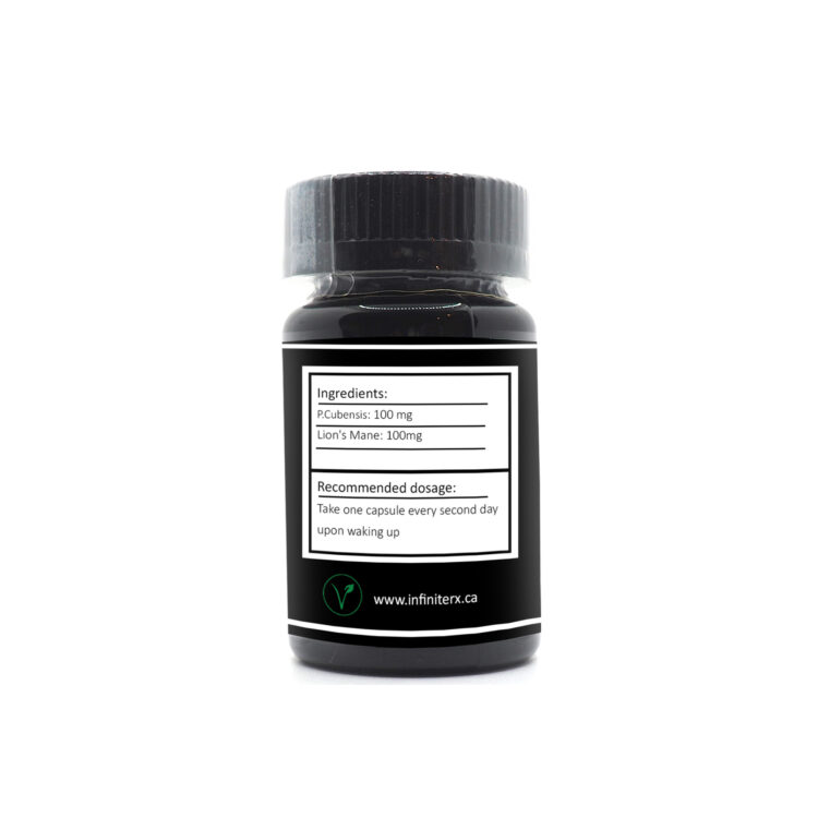 INfinite Rx • 100mg Mushroom Capsules • Absorb - Image 2