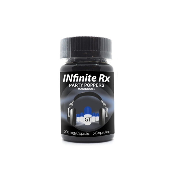 INfinite Rx • 500mg Mushroom Capsule • Party Poppers