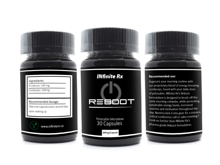 INfinite Rx • 100mg Mushroom Capsules • Reboot - Image 4