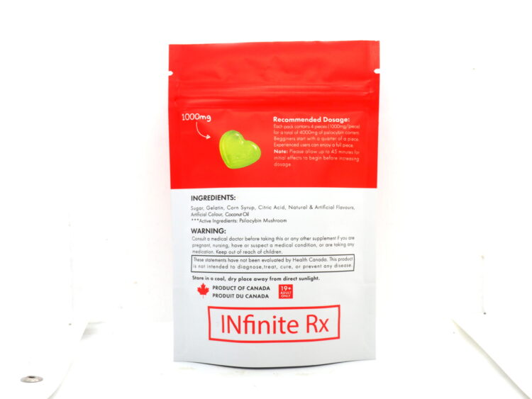 INfinite Rx • 1000mg Mushroom Gummies • Large Heart - Image 2