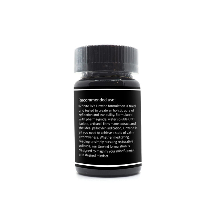 INfinite Rx • 100mg Mushroom Capsules • Unwind - Image 3