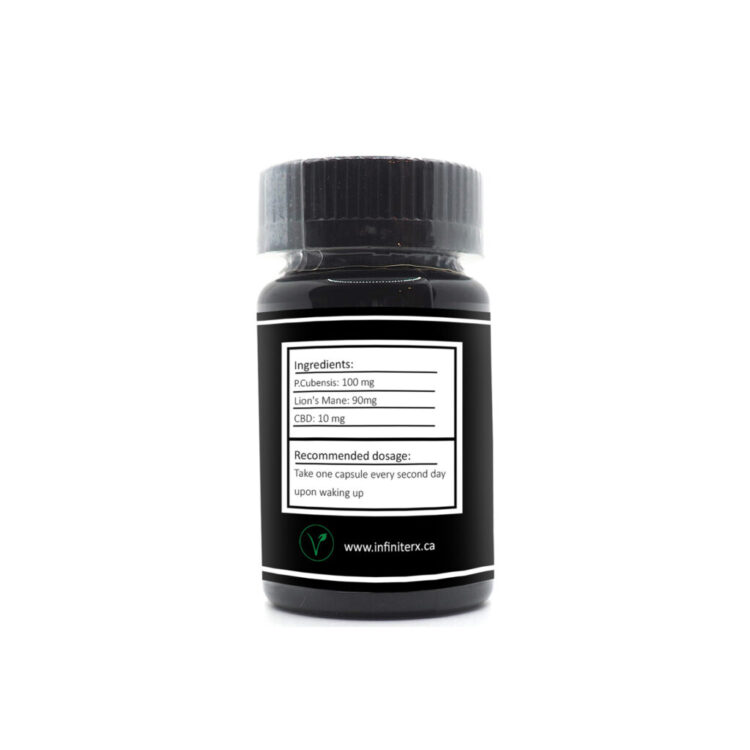 INfinite Rx • 100mg Mushroom Capsules • Unwind - Image 2