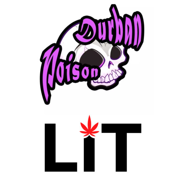 LiT • Vape Pen Kit • 1000mg THC Oil •  Durban Poison
