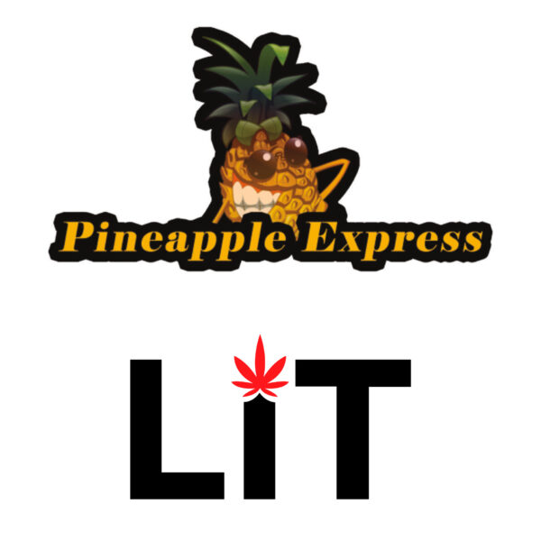 LiT • Vape Pen Kit • 1000mg THC Oil • Pineapple Express