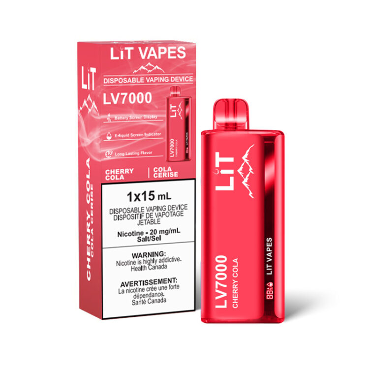 LiT LV7000 Smart Disposable Nicotine E-Juice Vape - Image 3