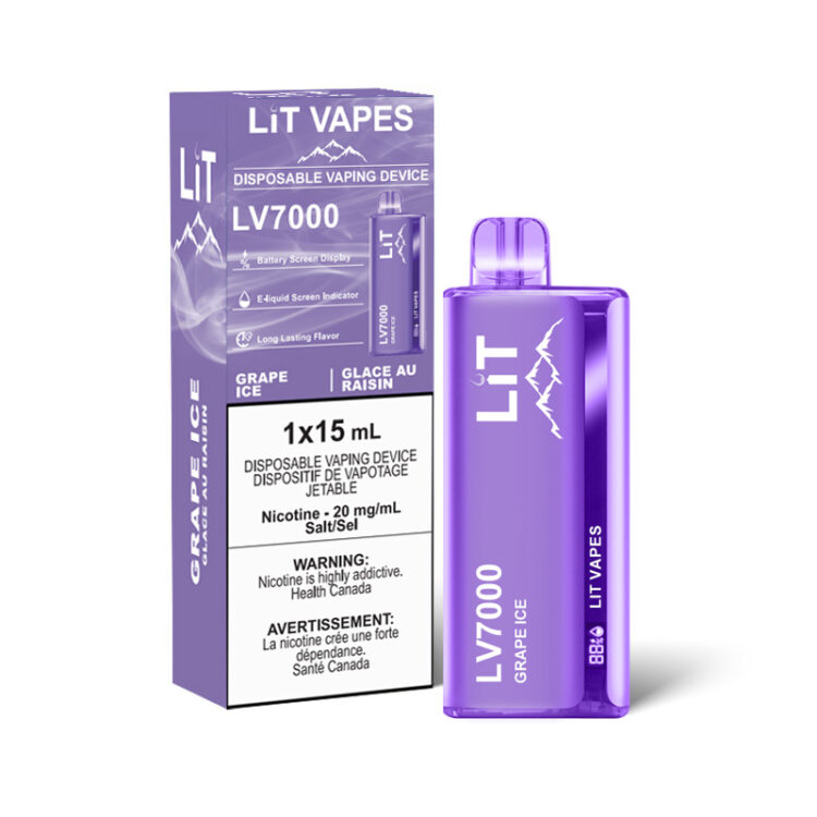 LiT LV7000 Smart Disposable Nicotine E-Juice Vape - Image 4