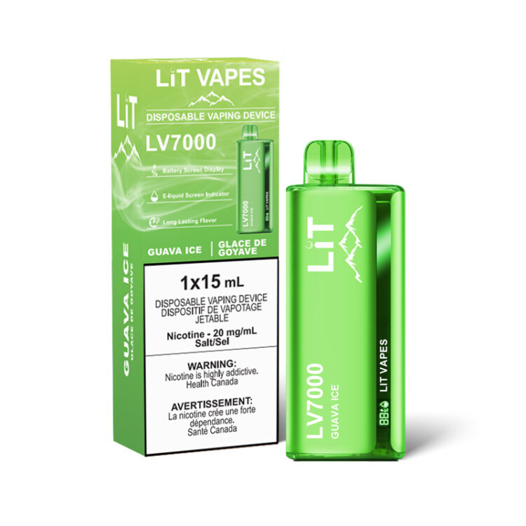 LiT LV7000 Smart Disposable Nicotine E-Juice Vape - Image 5