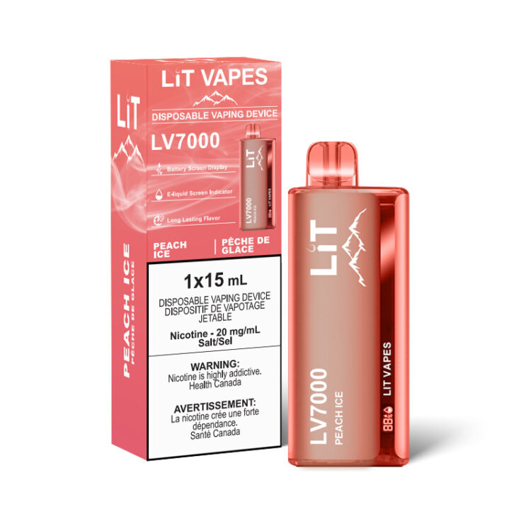 LiT LV7000 Smart Disposable Nicotine E-Juice Vape - Image 6