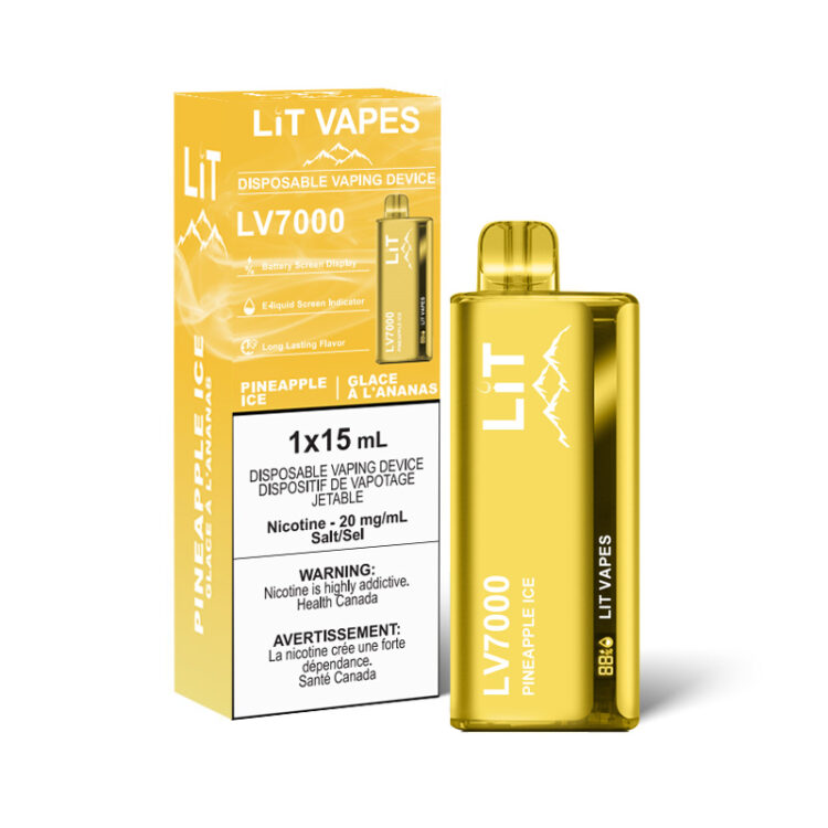 LiT LV7000 Smart Disposable Nicotine E-Juice Vape - Image 7