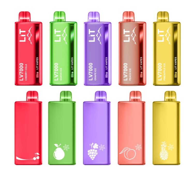 LiT LV7000 Smart Disposable Nicotine E-Juice Vape - Image 2