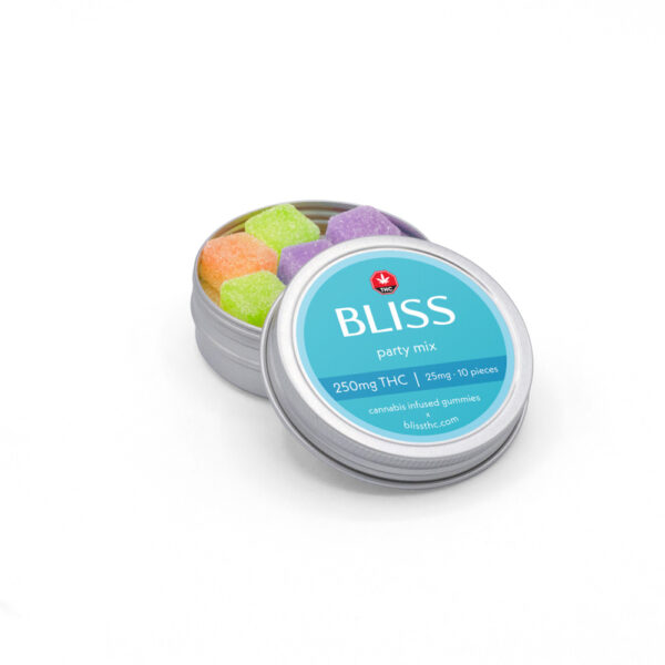 Bliss • 25mg THC Gummies • Party Mix