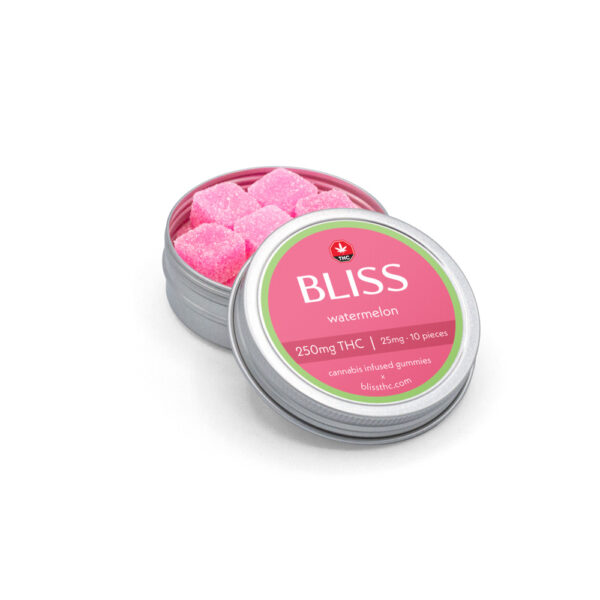 Bliss • 25mg THC Gummies • Watermelon