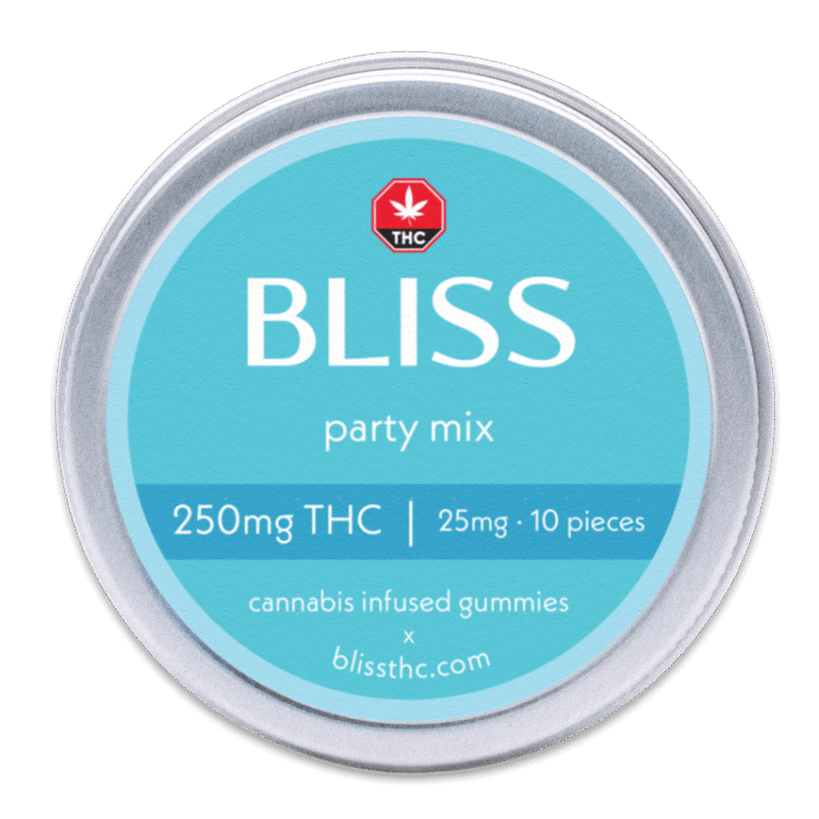 Bliss • 25mg THC Gummies • Party Mix - Image 2