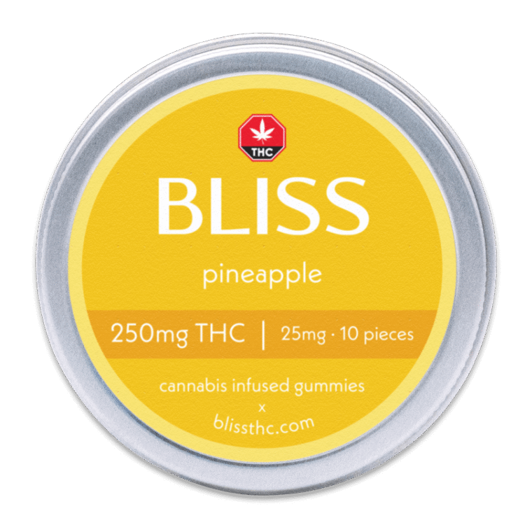 Bliss • 25mg THC Gummies • Pineapple - Image 2