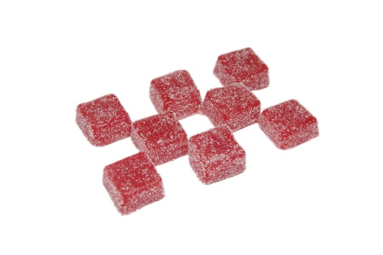 Burn Bites • 25mg THC Gummies • Black Cherry - Image 3
