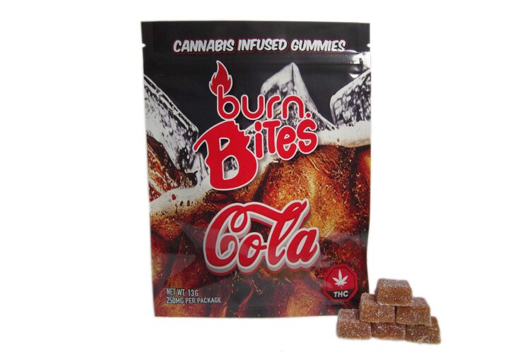 Burn Bites • 25mg THC Gummies • Cola