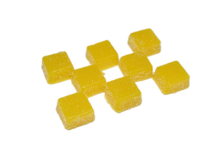 Burn Bites •  25mg THC Gummies • Mango - Image 3