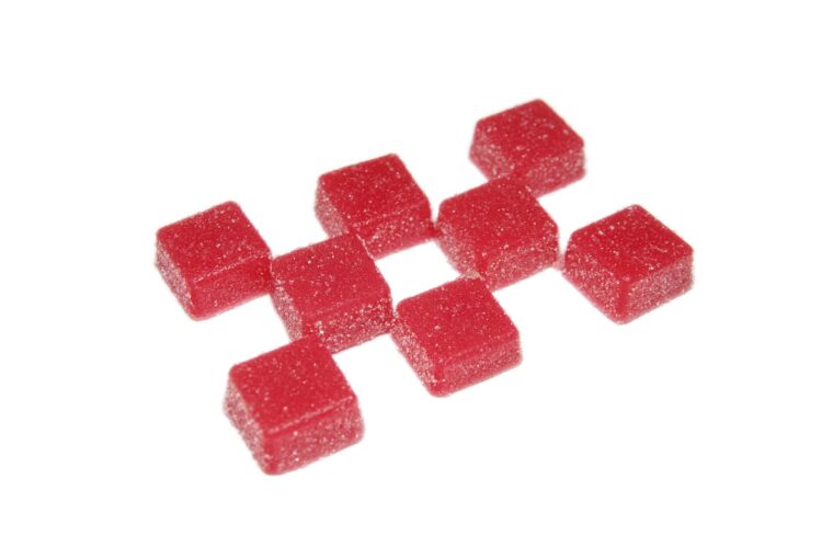 Burn Bites • 25mg THC Gummies • Strawberry - Image 3
