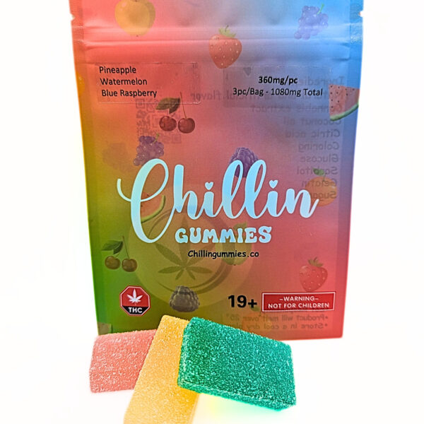 Chillin Gummies • Supreme • Assorted • 1080mg • Canadian