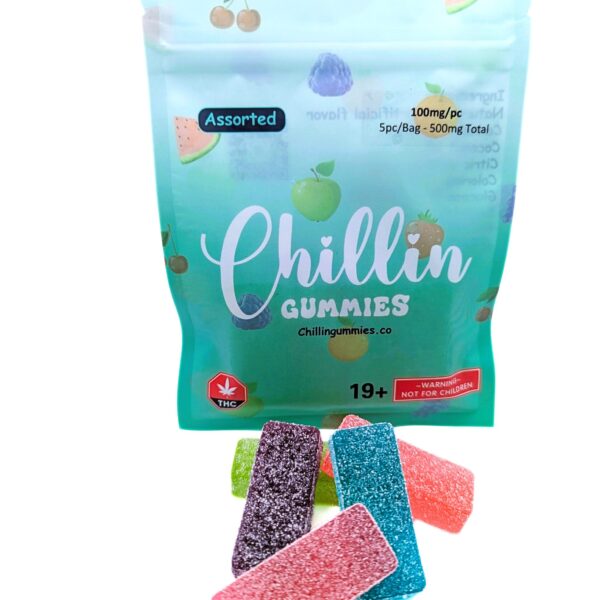 Chillin Gummies • Extreme • Assorted • 500mg