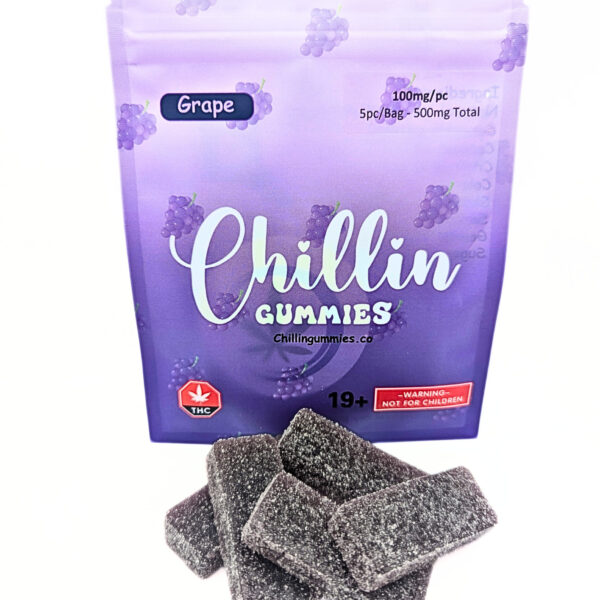 Chillin Gummies • Extreme • Grape • 500mg