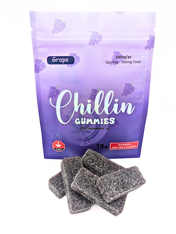 Chillin Gummies • Extreme • Grape • 500mg