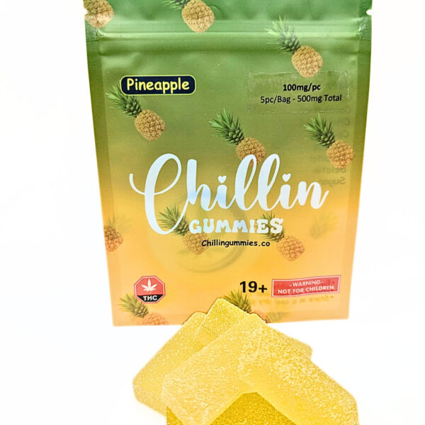 Chillin Gummies • Pineapple • 100mg THC